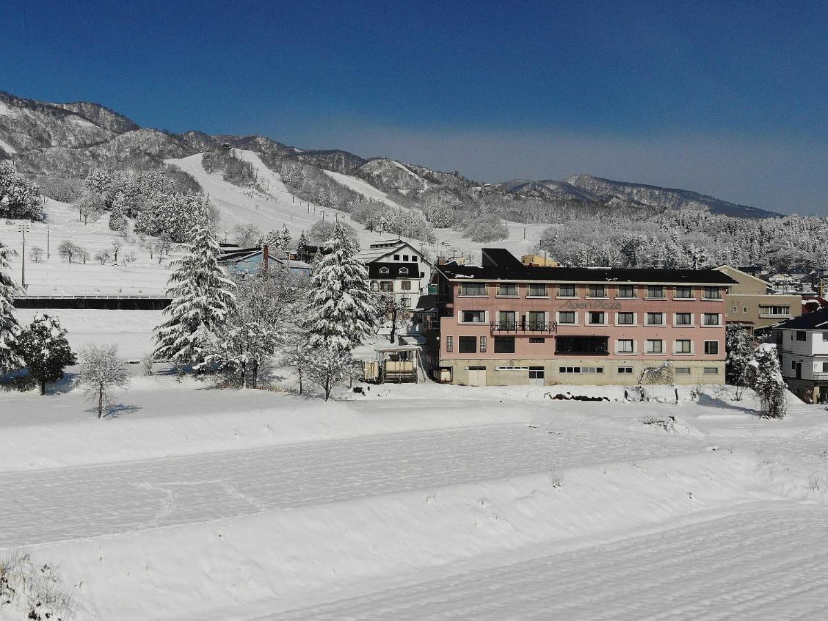 饭山市 户狩温泉阿尔宾广场旅馆酒店 外观 照片