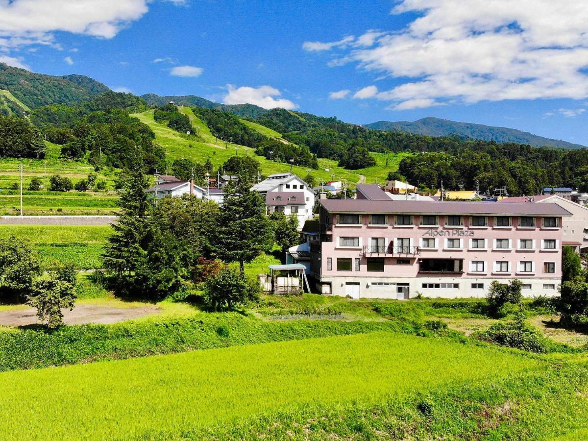 饭山市 户狩温泉阿尔宾广场旅馆酒店 外观 照片