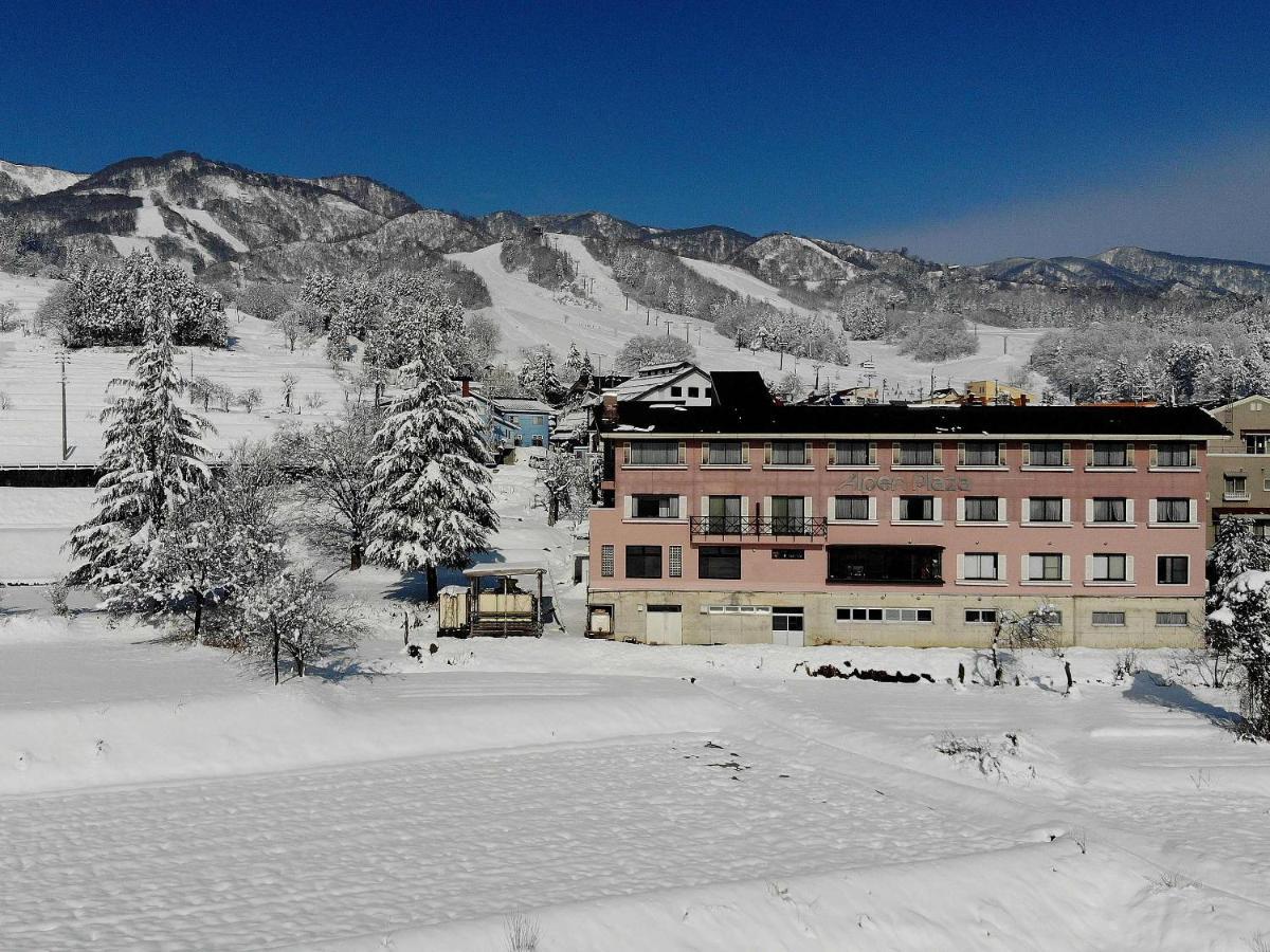 饭山市 户狩温泉阿尔宾广场旅馆酒店 外观 照片