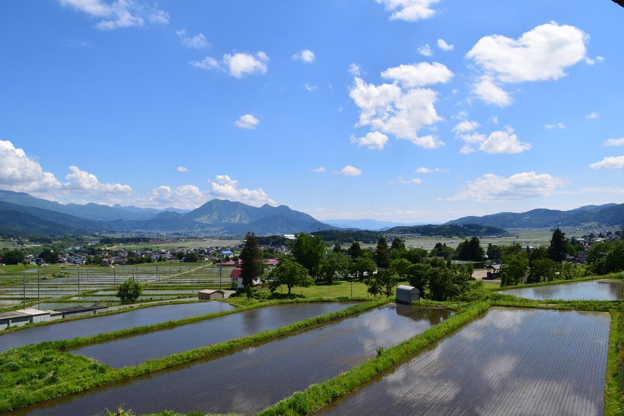 饭山市 户狩温泉阿尔宾广场旅馆酒店 外观 照片